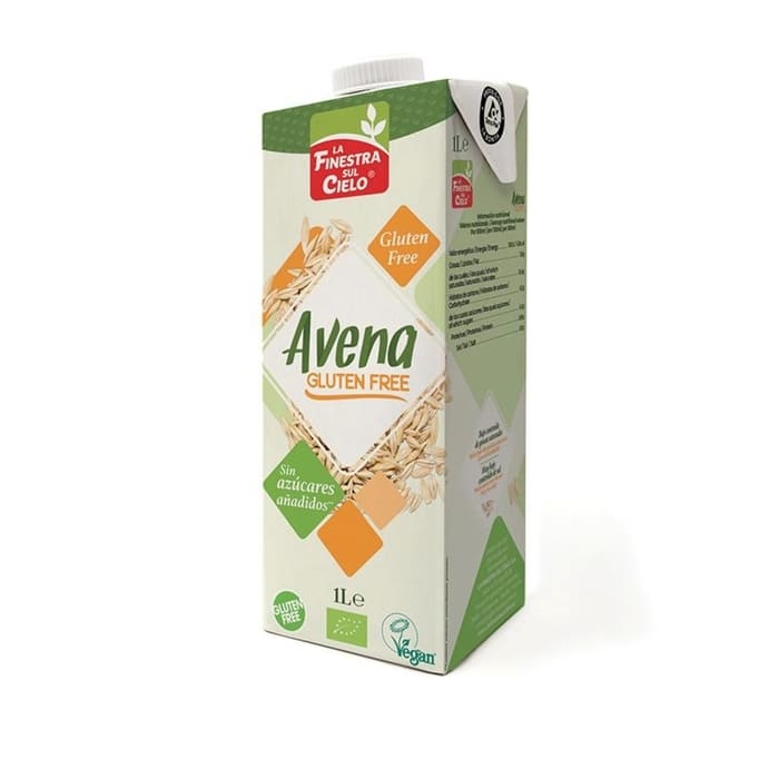 Bebida de Avena Bio 1L. Sin Gluten