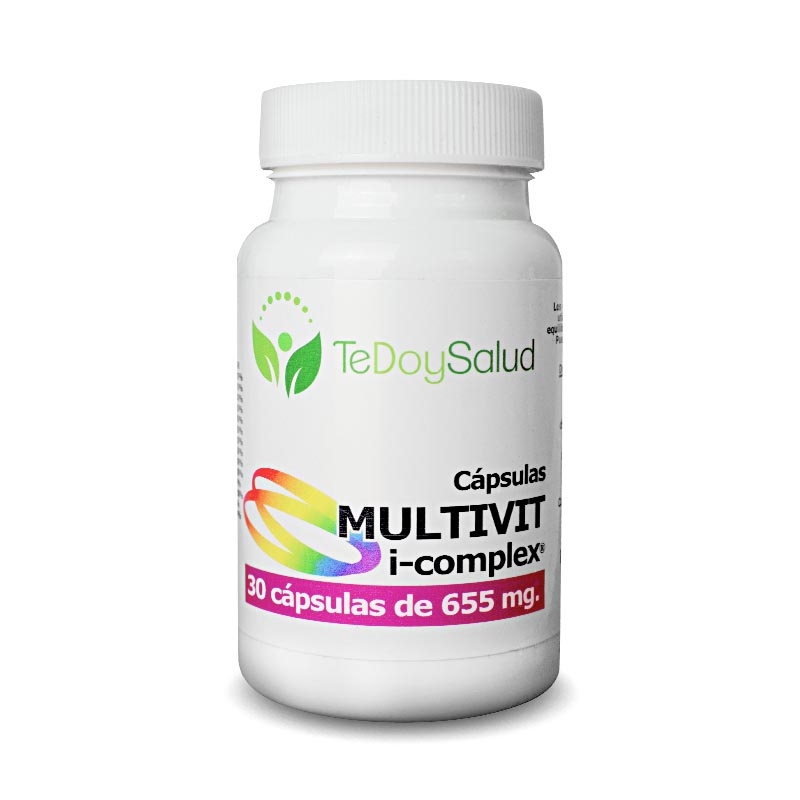 Multivit Icomplex 30 Cápsulas de 655 Mg Tedoysalud