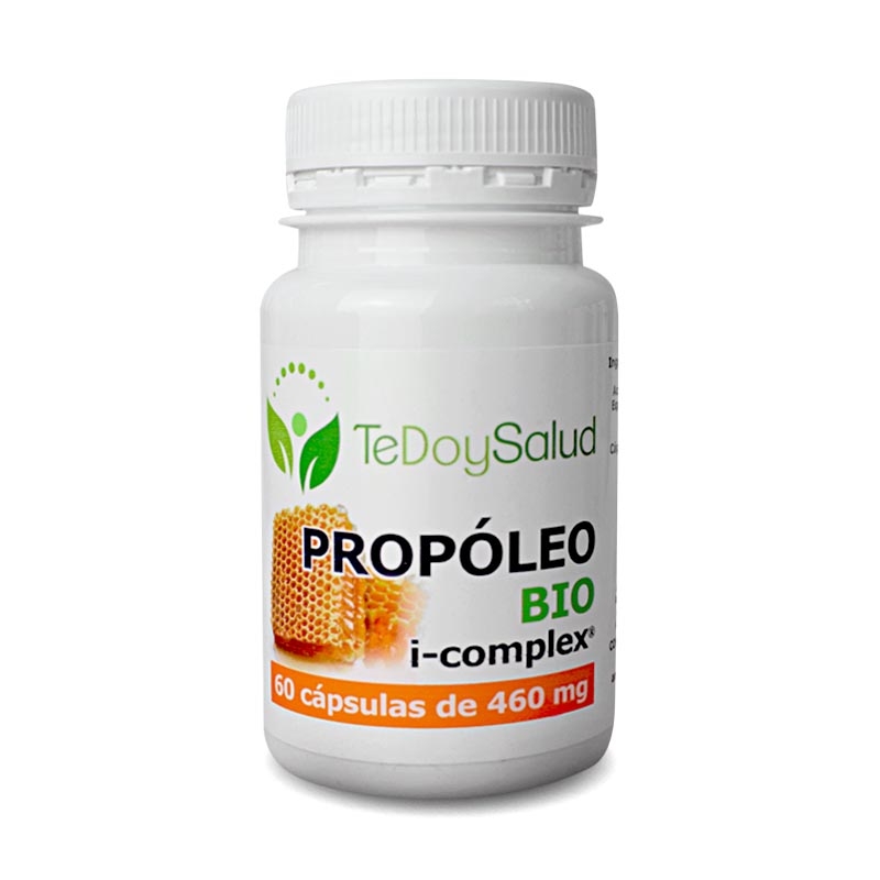 Propóleo Bio - 60 Capsulas/460 Mg. Tedoysalud - Sistema Inmunitario / Boca y Garganta