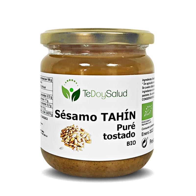 Tahín - Puré Tostado de Sésamo Bio 325Gr. Tedoysalud