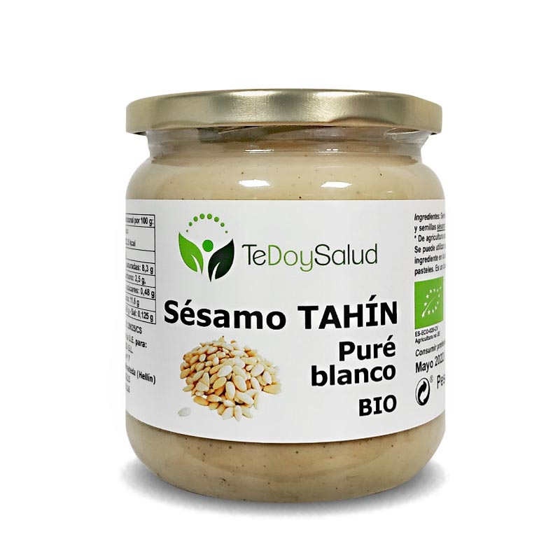 Tahín - Puré Blanco de Sésamo Bio 325Gr. Tedoysalud