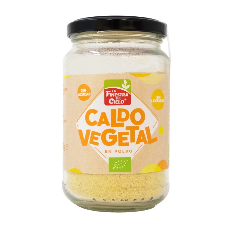 Caldo Vegetal En Polvo Instantatáneo Bio (Sin Azúcar, Ni Levadura) 200Gr.