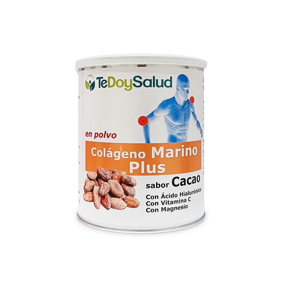 Colágeno Marino Hidrolizado Plus Sabor Cacao En Polvo.