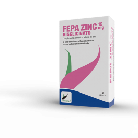 Fepa-Zinc Bisglicinato 15Mg 60Caps