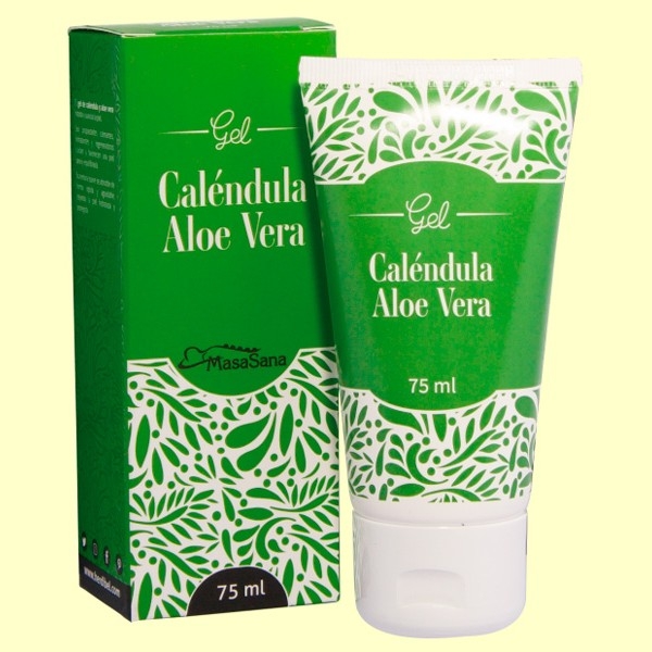 Gel de Caléndula y Aloe Vera 75 Ml - Masasana