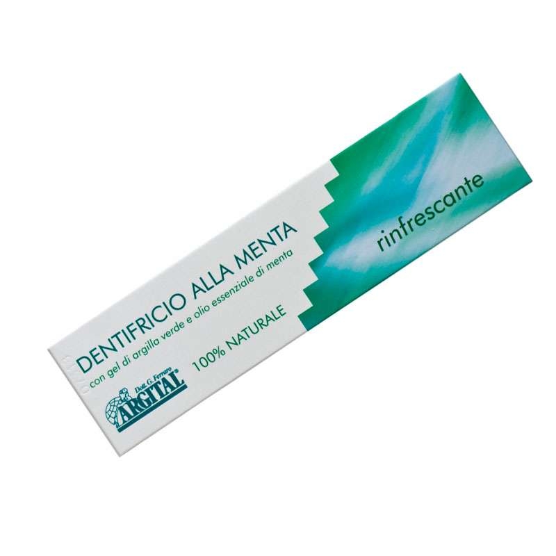 Dentífrico Natural A la Menta 75 Ml. Argital