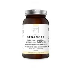 Sedancap (Sueño). Valeriana, Pasiflora y Amapola de California. Herbora 60 Cáp